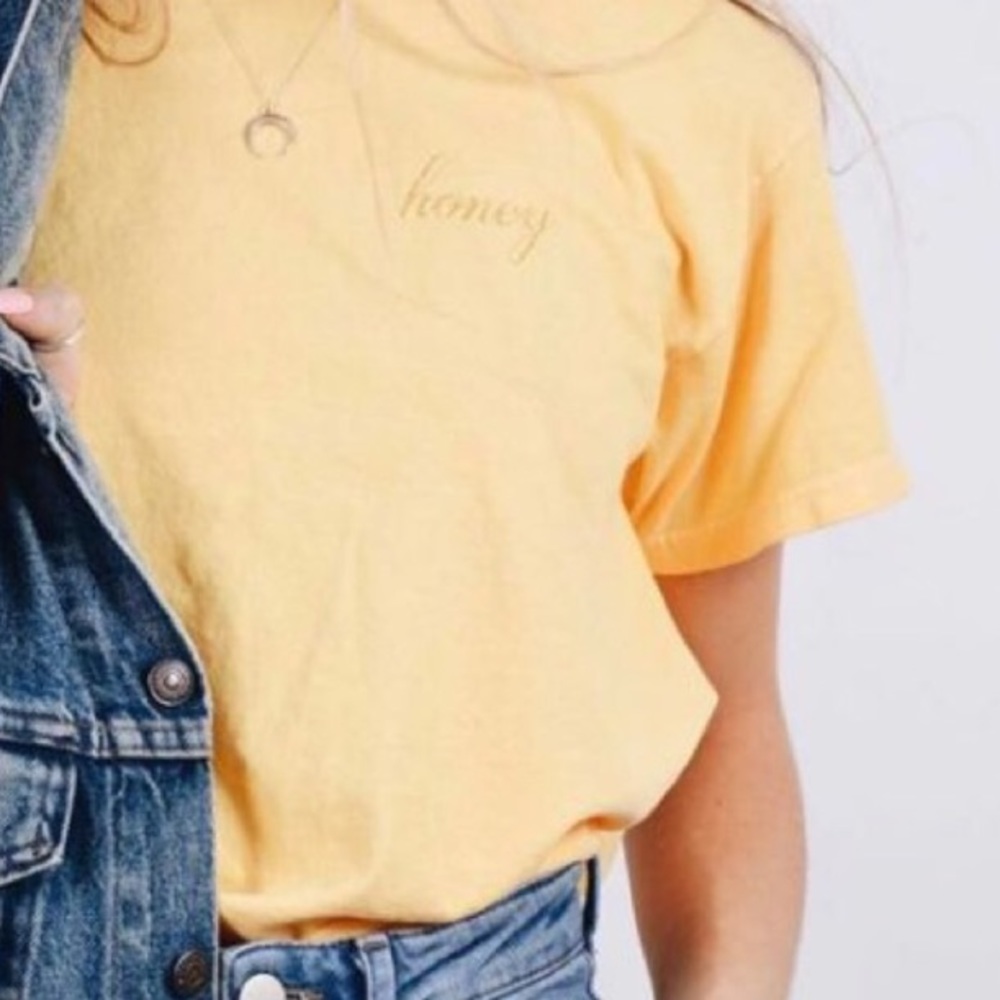 Brandy Melville Honey John Galt Tee